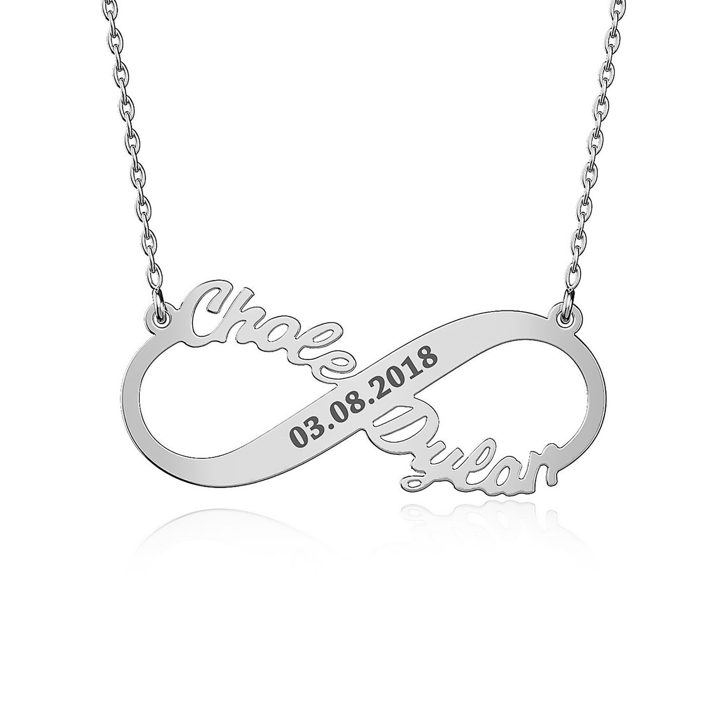 Personalisierte FOREVER-Goldkette