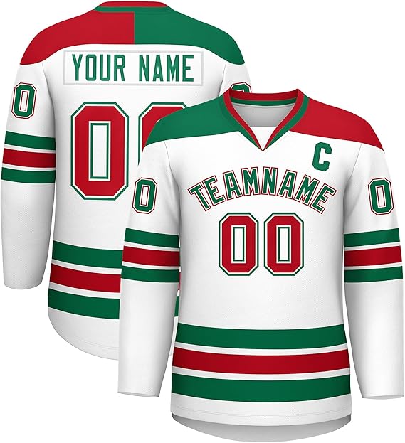 Individuelles Eishockeytrikot