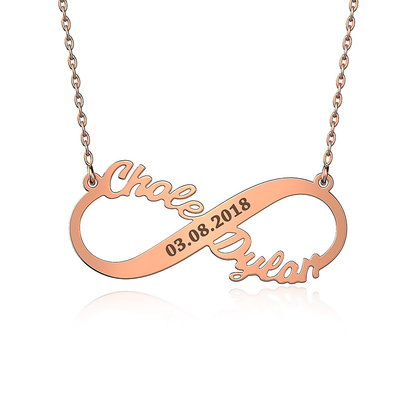 Personalisierte FOREVER-Goldkette