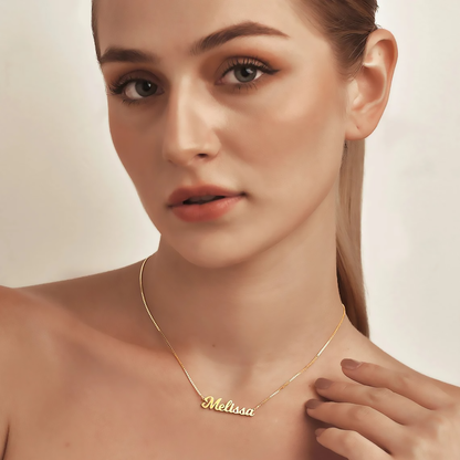 Personalisierbare Goldkette für Team oder Familie