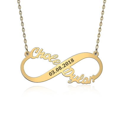 Personalisierte FOREVER-Goldkette