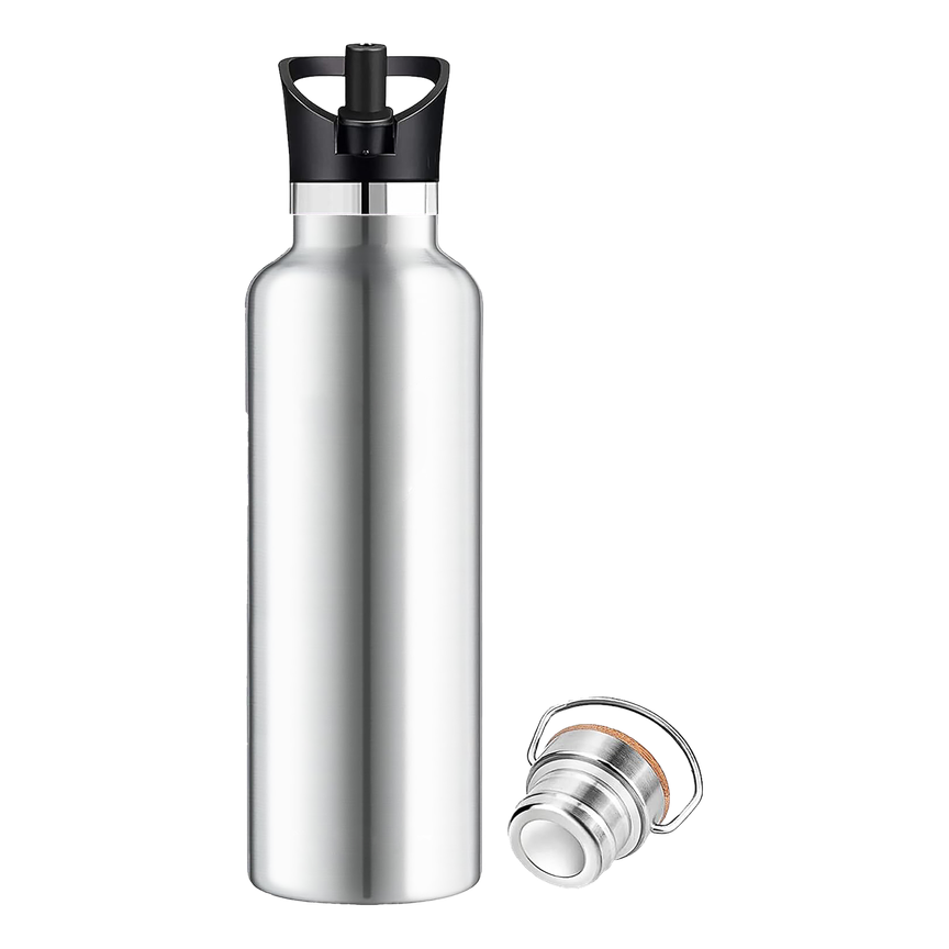 Wasserflasche aus Edelstahl 350 ml, 500 ml, 620 ml, 750 ml, 1 L, Leak-Proof Thermos Flask, BPA-Free Water Bottle