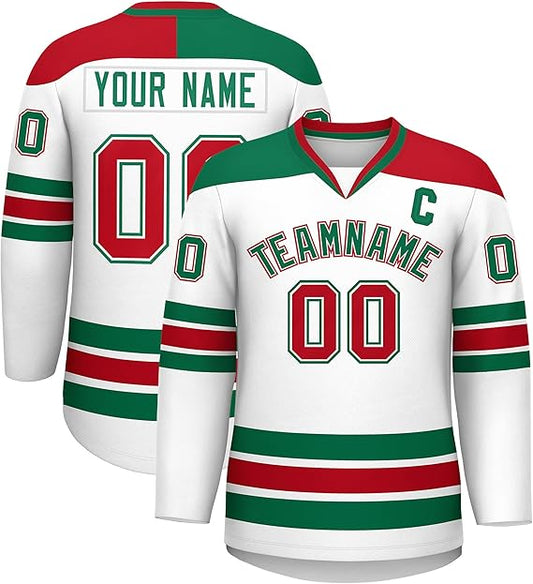 Individuelles Eishockeytrikot