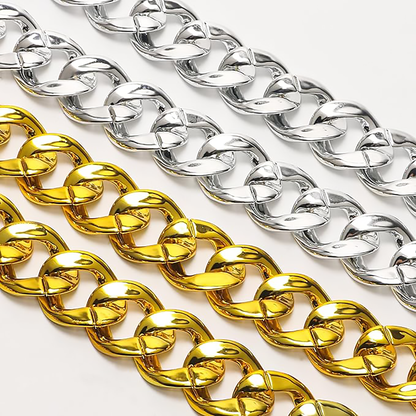 HipHop-Goldkette mit optionaler Namenspersonalisierung